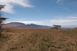View from Mysigio Camp, Ngorongoro highlands