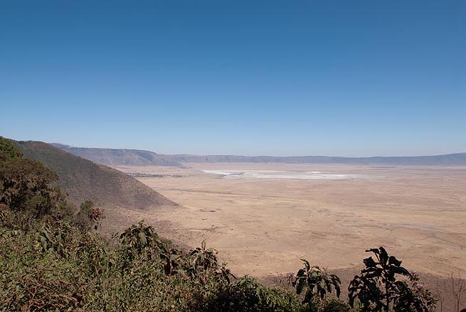 The Ngorongoro crater