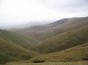 Some dramatic scenery in the Howgill Fells