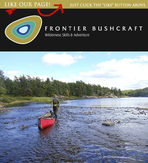 Welcome to Frontier Bushcraft's Facebook Page