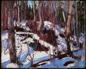 Winter Thaw in the Woods by Tom Thomson