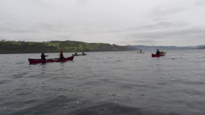 Canoeing on Bala