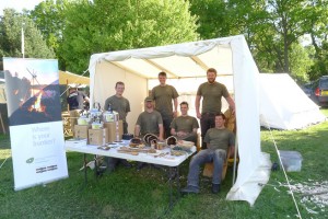 Frontier and Friends at the Bushcraft Show 2013