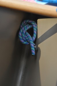 An overhand knot.