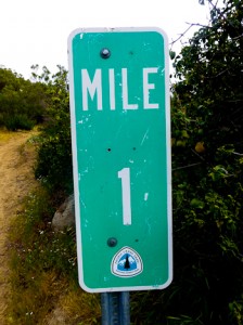 Mile 1 Pacific Crest Trail