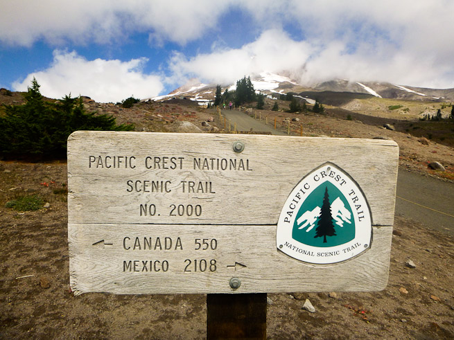 Pacific Crest Trail Sign no 2000