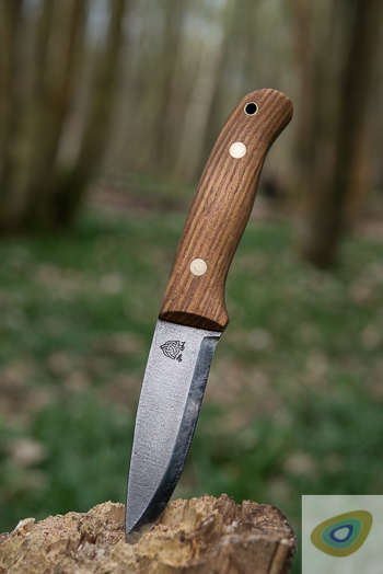 The Woodlander 4" Classic Bushcraft Knife by Ben Orford.