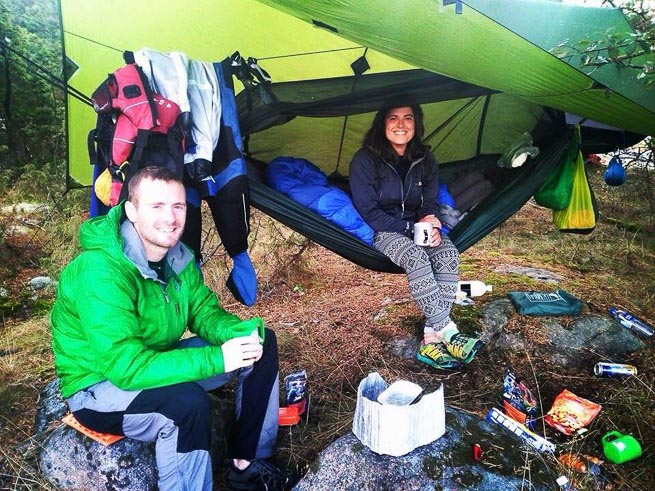 camping on the archipelago