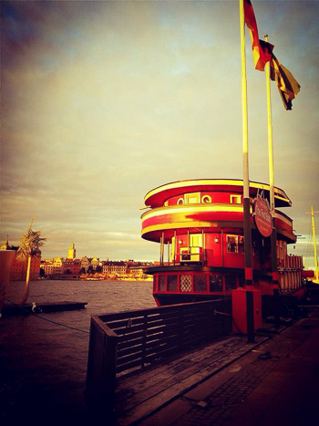 The red boat hostel in Stockholm 