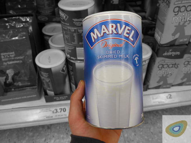 marvel powdered milk