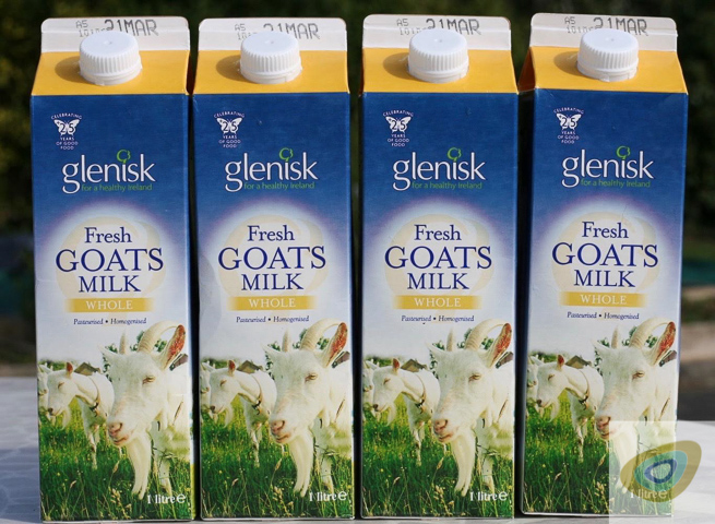 Goats milk cartons